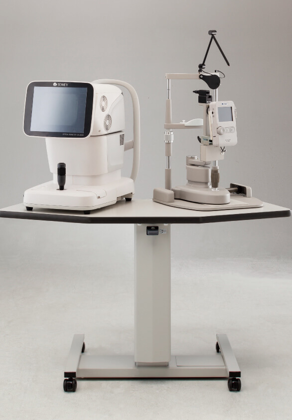 光干渉眼軸⾧測定装置